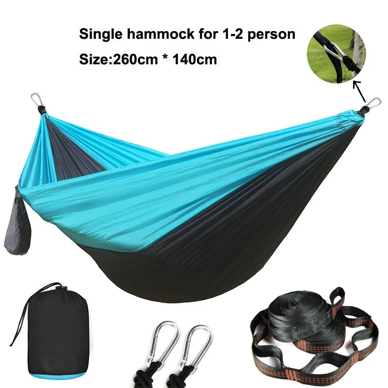 Solid Color Parachute Hammock