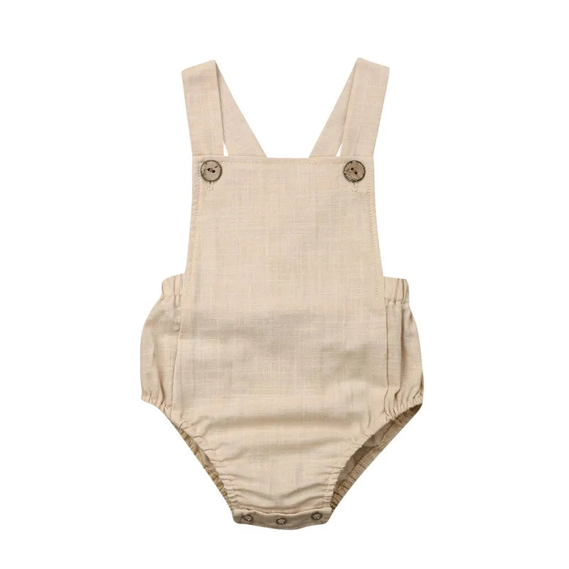 0-3Y Newborn Kids Bodysuit Baby Boy Girl Clothes Jumpsuit Sunsuit Outfits Soild Children's Clothes Baby Summer Clothing