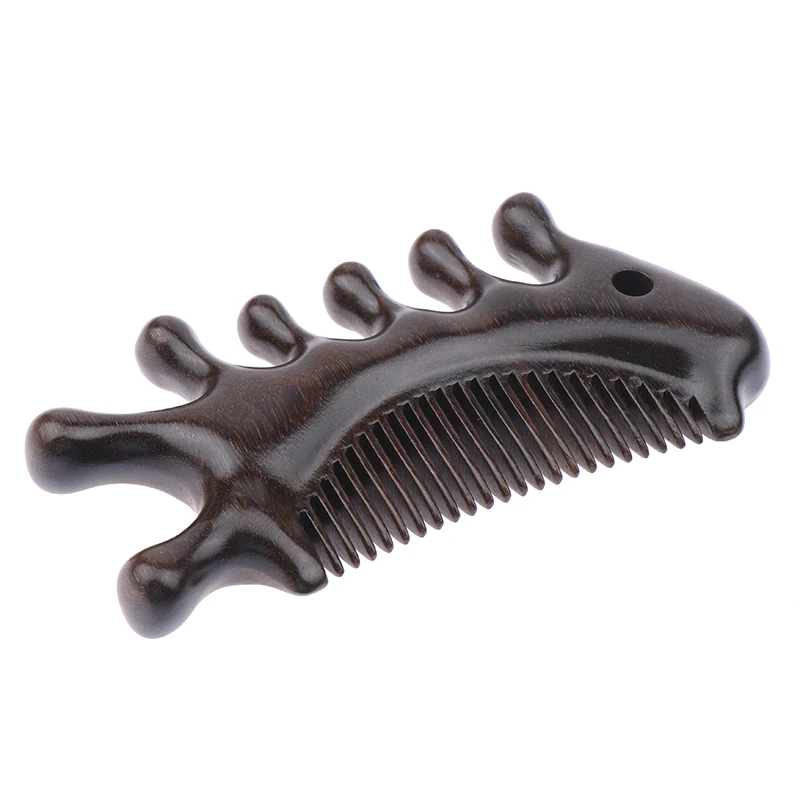 Sandalwood Massage Comb Head Neck Nose Cheeks Hair Multifunctional Massage Comb Body Meridian Comb