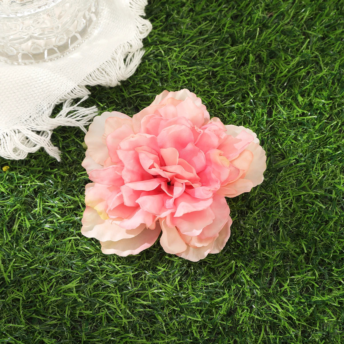 AWAYTR Hawaiian Flower Hair Clip For Women Girls Romantic Bohemian Flower Side Bangs Clip BB Hair Clips Hair Accessories