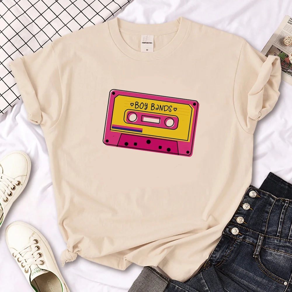 Backstreet Boys t-shirts women funny Tee girl graphic y2k harajuku clothing