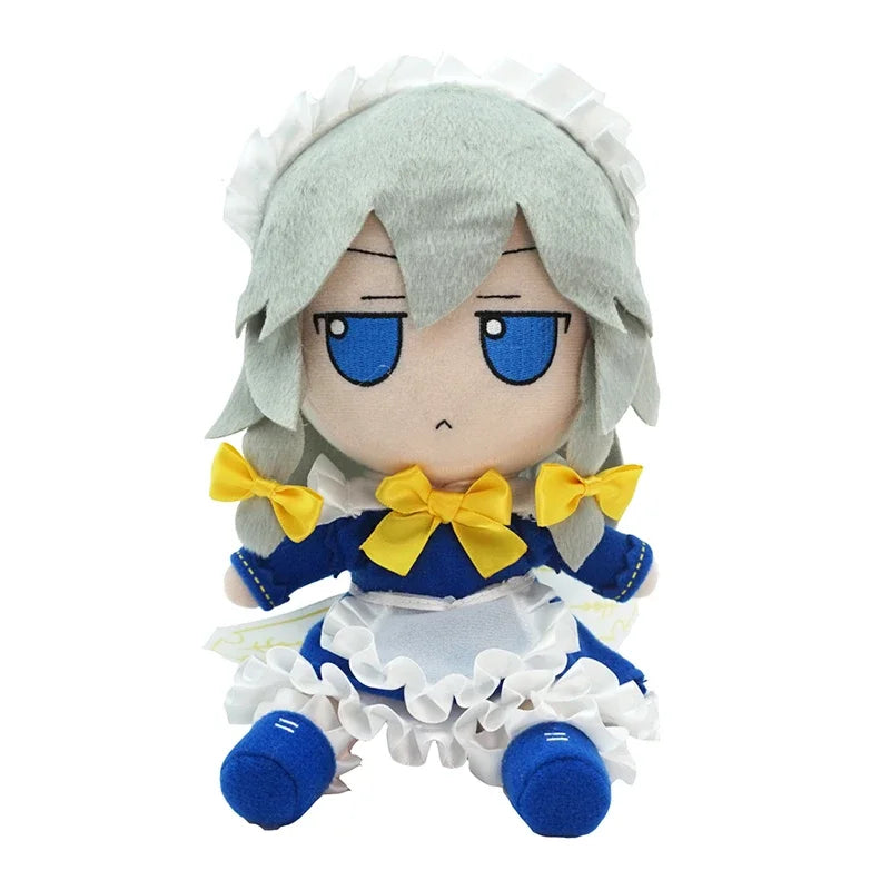 Yorigami Shion Fumo Plush Toy TouHou Project 20cm Sitting Soft Doll Kawaii Plushie Figurine Kids Fans Birthday Christmas Gifts