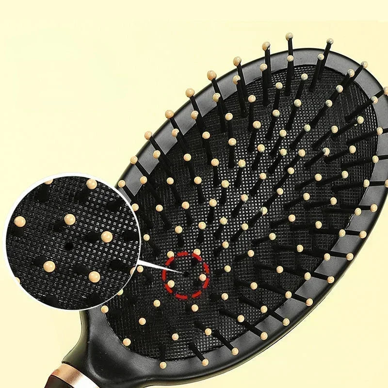 Hair Massage Air Cushion Comb Brush Scalp Hairbrush Detangle Anti Static Salon SPA Hairdressing Styling Tool Oval Round