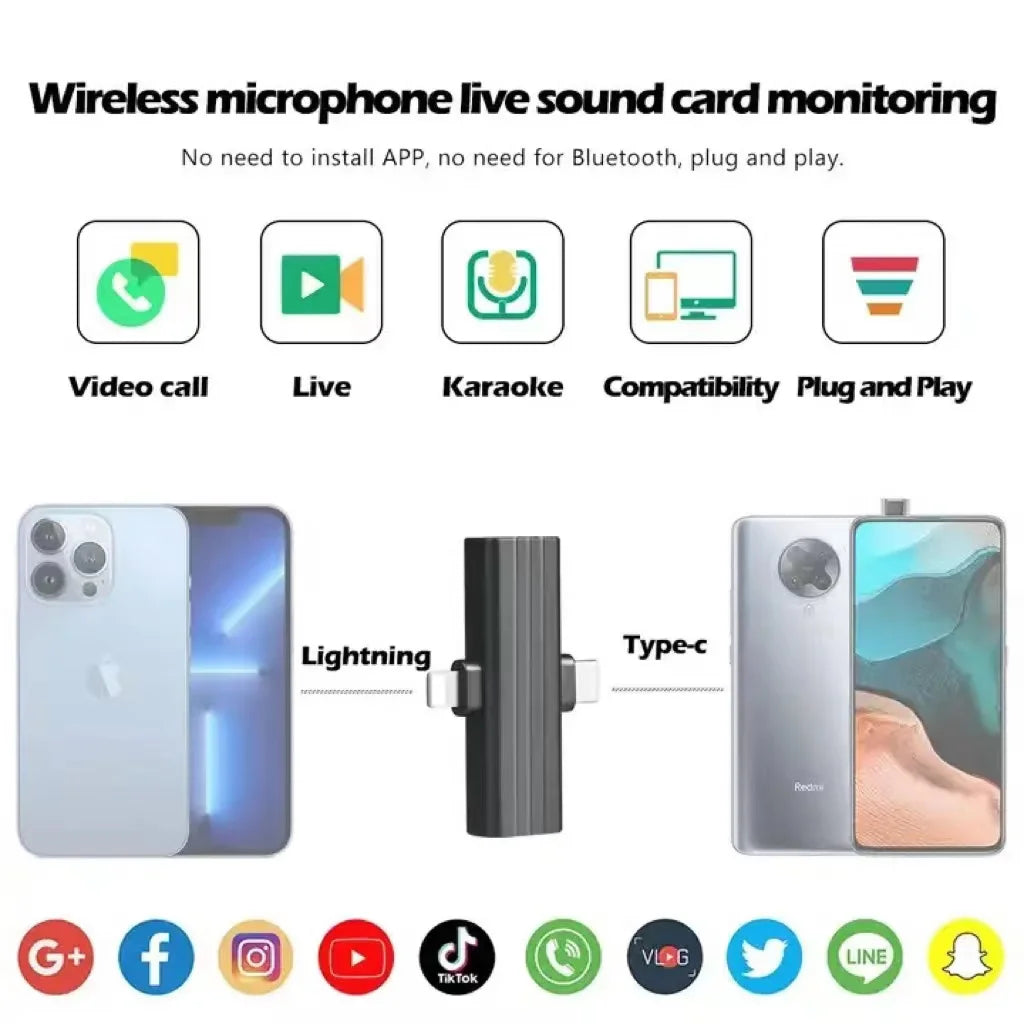 New Live Karaoke 5.3 Bluetooth Headset Built-in Sound Card Wireless Receiver Universal Bluetooth Live Headset Live streaming