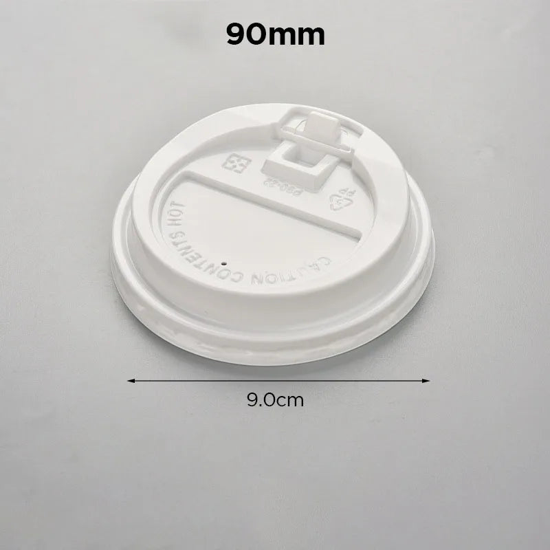 12/16 oz Kraft Paper Disposable Hot Coffee Cup Milk Cup Coke Cup Suitable for Hot/Cold Beverage Party Home Office Paper Cup