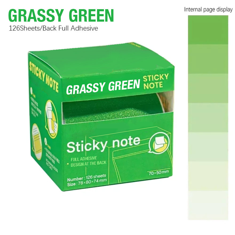 Transparent Pearl Tab Sticky Notes (126 Sheets)