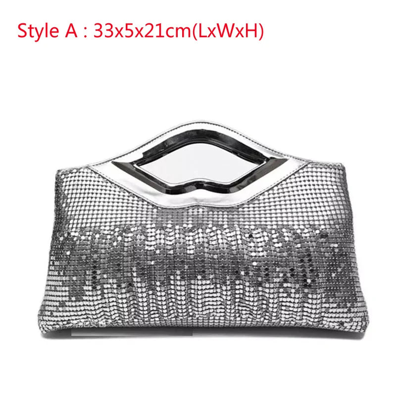 Sequins Evening Clutch Bag Women Luxury Full Rhinestones Handbag Party Bag Chain Crossbody Bags Female Purse and Handbags