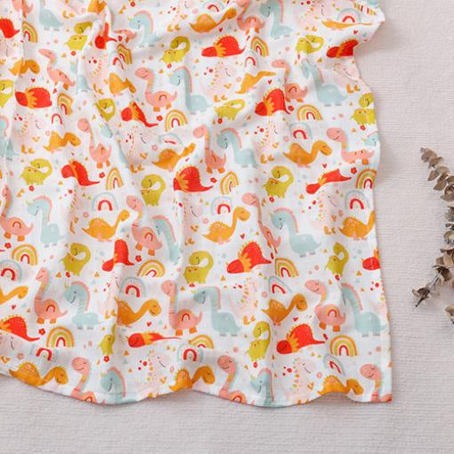 Simple Printed Newborn Baby Bamboo Cotton Baby's Blanket Gro-bag