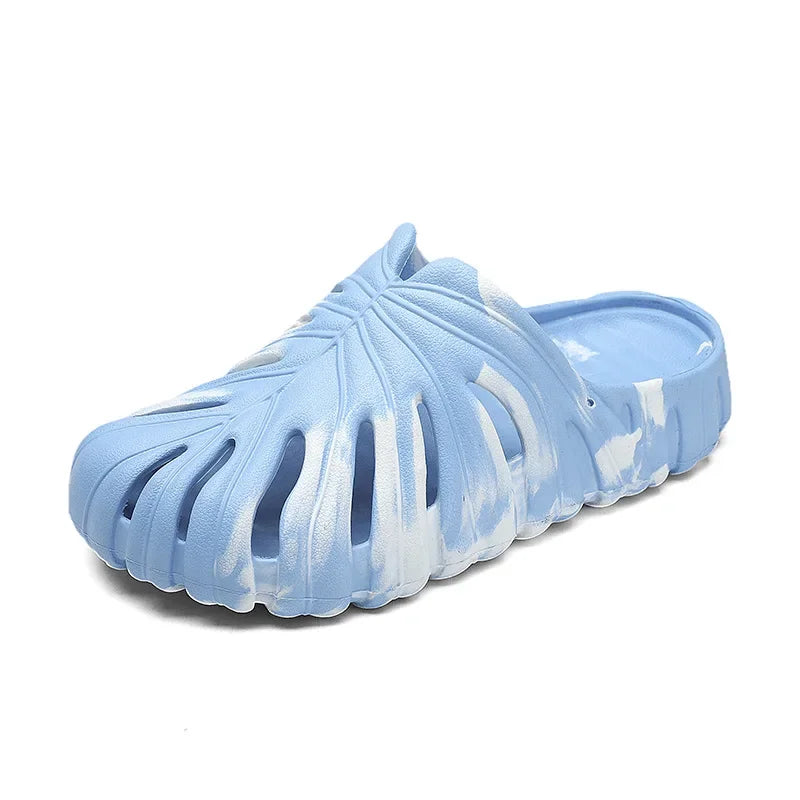 Women Slipper Platform Cloud Funny Home Slides Flip Flop Sandal Monstera Clog Summer Ladies House Shoe Men Woman Female Beach