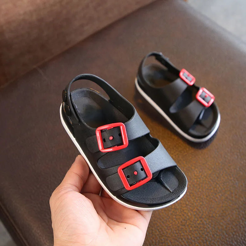 Summer Boys Shoes Fashion Style 1-4 Years Old Baby Children's Sandals Kids's Non-slip Breathable Shoes Cool