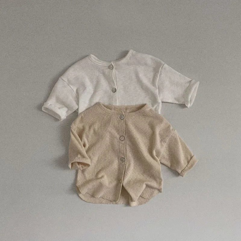 New Baby Thin Cotton Cardigan