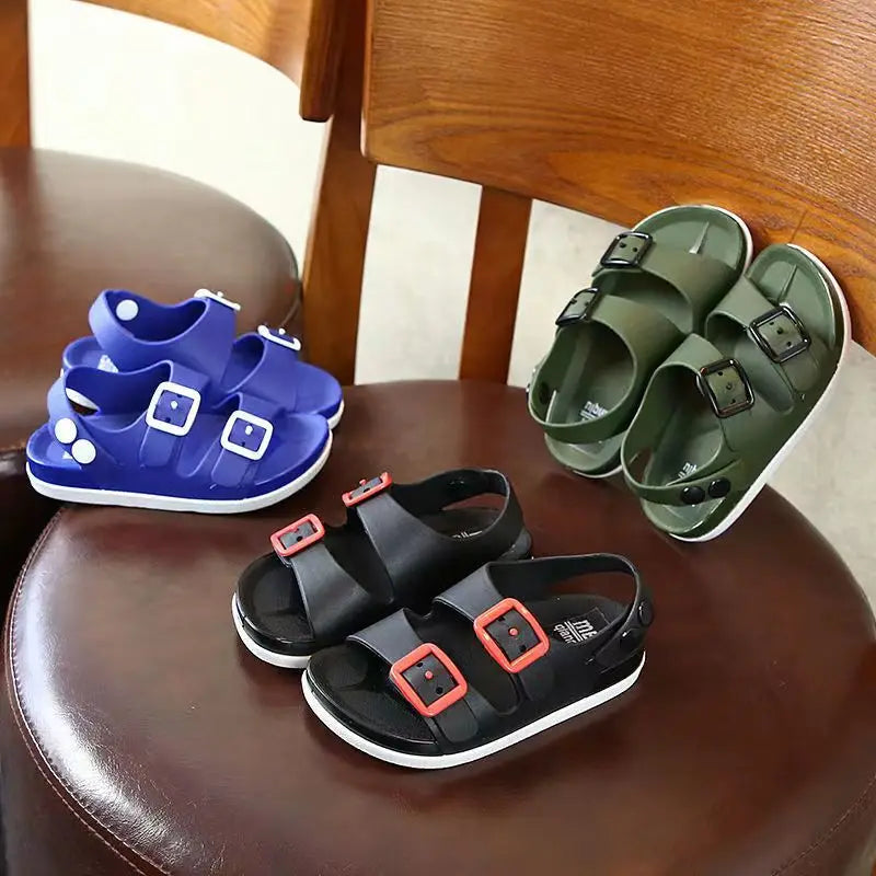 Summer Boys Shoes Fashion Style 1-4 Years Old Baby Children's Sandals Kids's Non-slip Breathable Shoes Cool