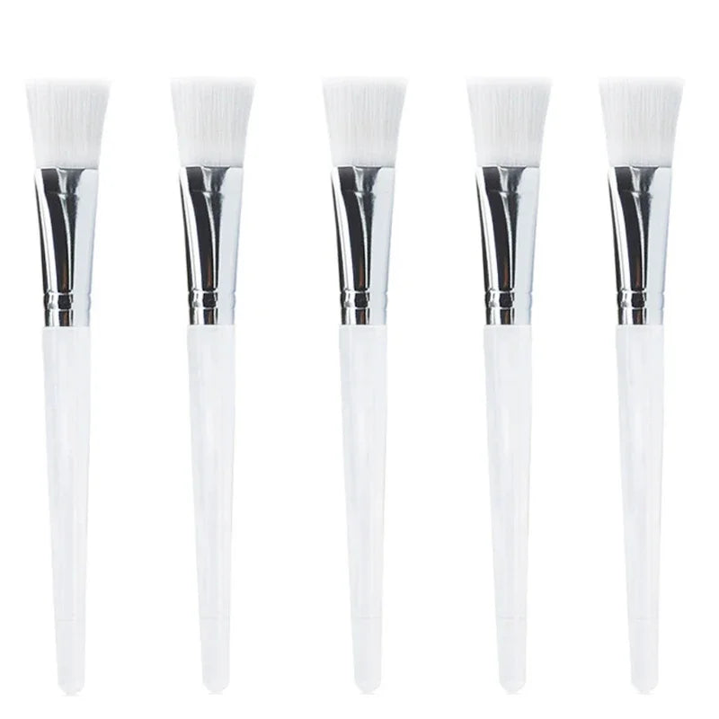 Mask Brush Transparent Handle Face Mask Mud Mixing Brush Skin Care Cosmetic Applicator Make Up Brushes Cosmetic Beauty Tools