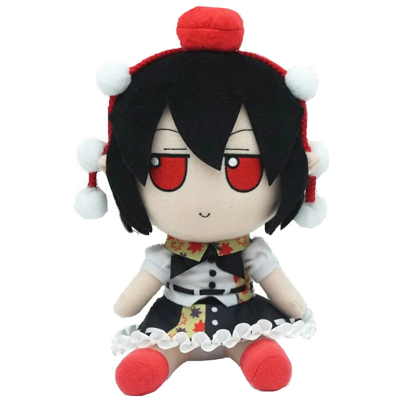 Yorigami Shion Fumo Plush Toy TouHou Project 20cm Sitting Soft Doll Kawaii Plushie Figurine Kids Fans Birthday Christmas Gifts