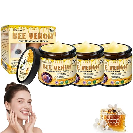 Bee venom skin repair cream, advanced firming and anti-wrinkle, professional bee venom skin care cream, natural bee venom comprehensive cream, suitable for all skin types
