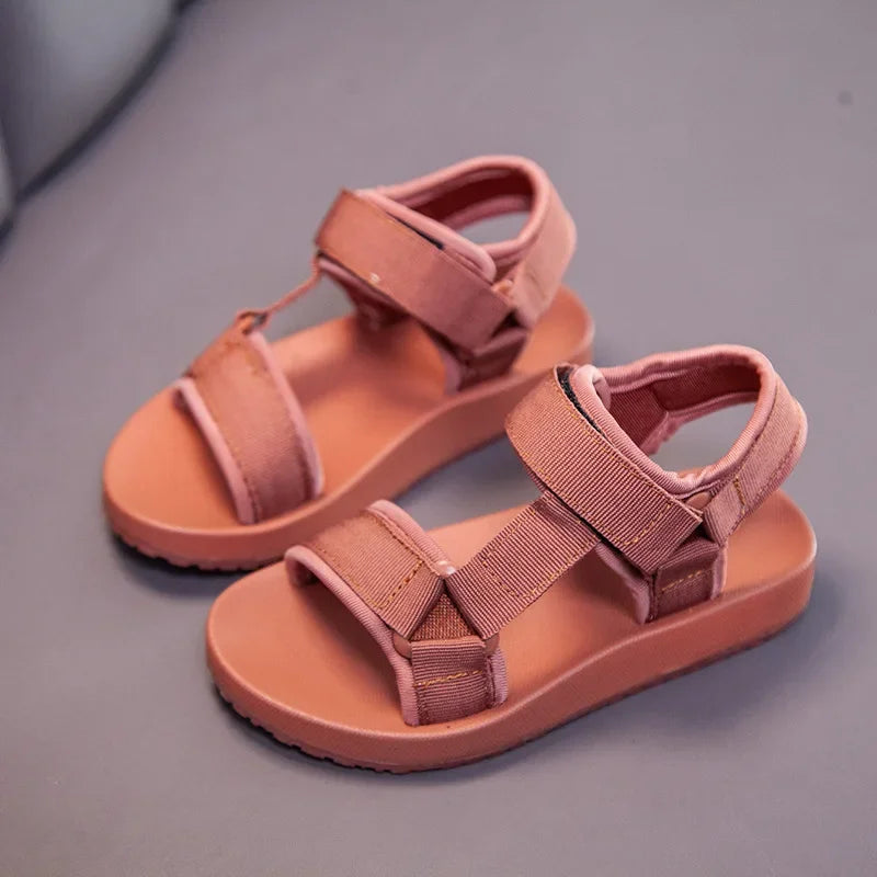 Boys Sandals Summer Kids Shoes Fashion Light Soft Flats Toddler Baby Girls Sandals Infant Casual Beach Children Shoes Outdoor