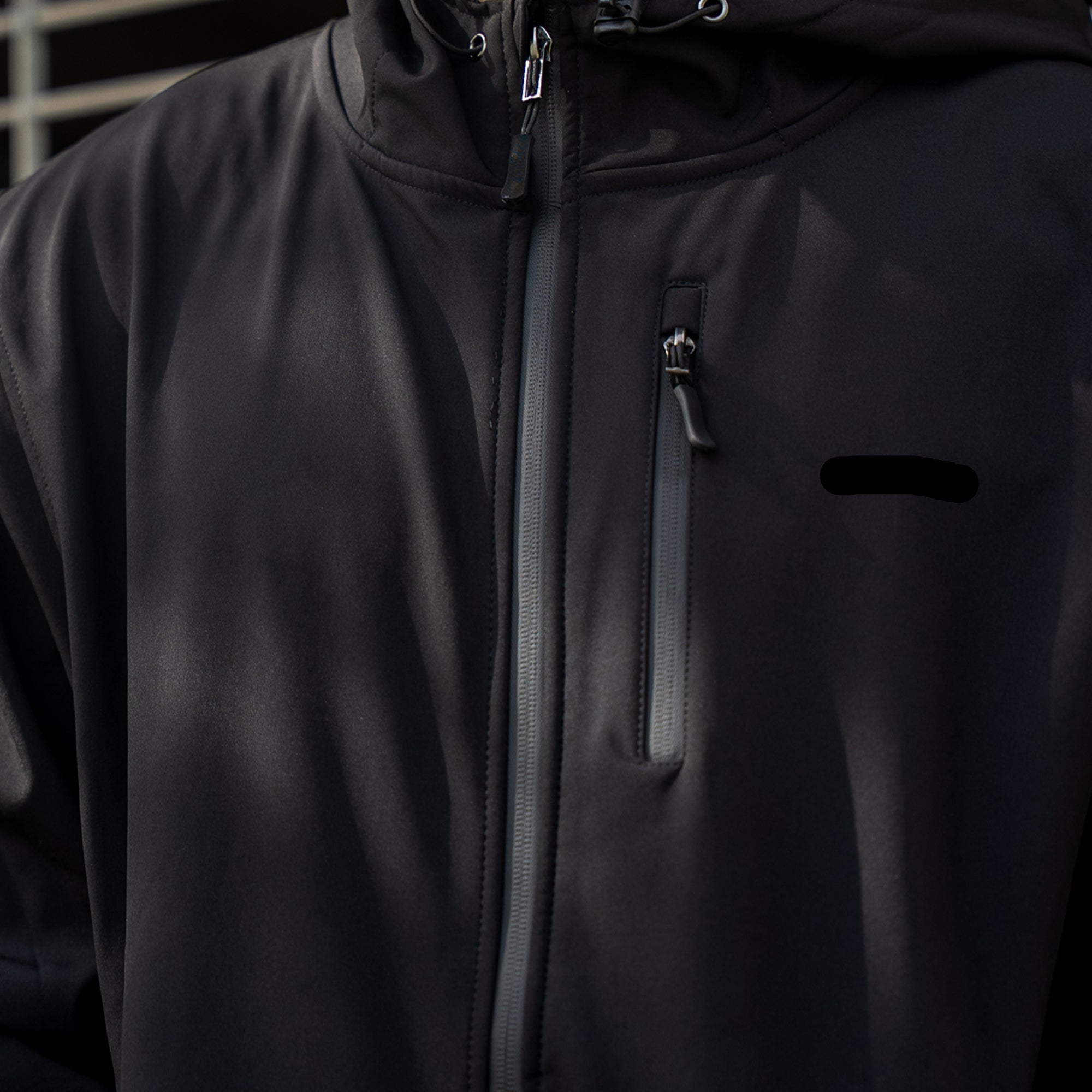 Soft Shell Splash-Guard Black