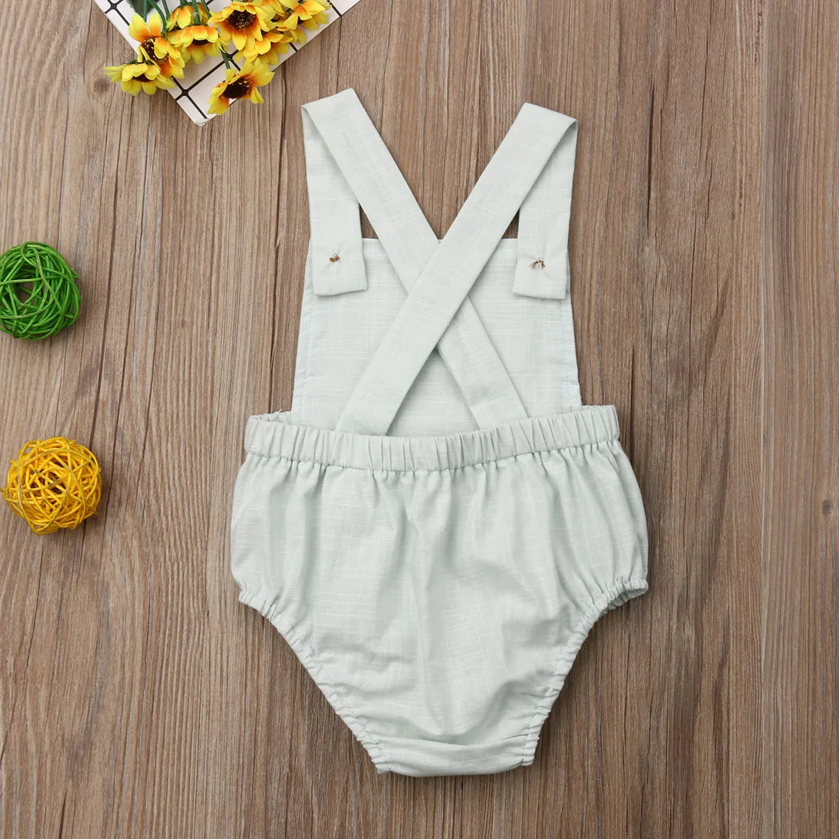0-3Y Newborn Kids Bodysuit Baby Boy Girl Clothes Jumpsuit Sunsuit Outfits Soild Children's Clothes Baby Summer Clothing