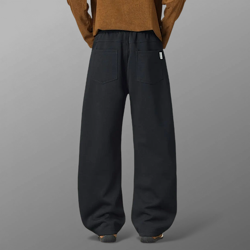 Barrel leg sweat pant