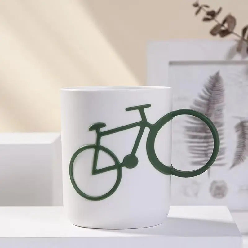 1 Creative Mouthwash Cup, Couple Bicycle Handlebars, Toothbrush Cup, Face Wash Cup, Home Decor, Bathroom Accessories