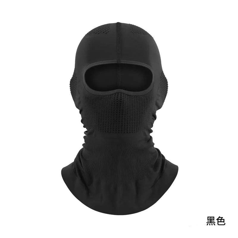 2023 Sports Tactics Quick Drying Breathable Fully Wrapped Elastic Headgear Outdoor Equipment