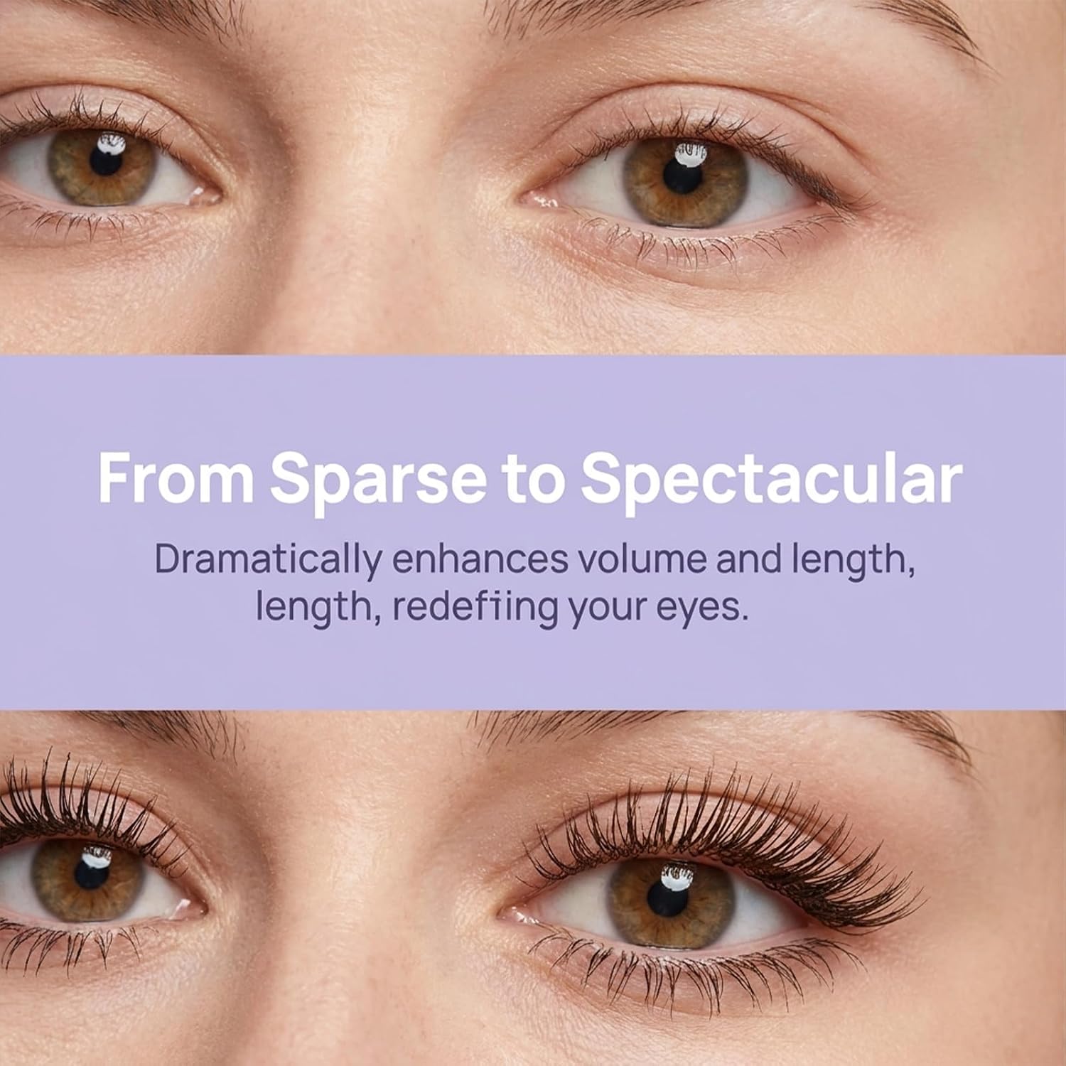 Blushe Lash Casting Mascara Korean, New Upgrade Blush Korean Mascara With Growth Serum, Volumizing & Lengthening Lash Makeup, Lash Enhancement & Regeneration, Smudge Proof & Waterproof