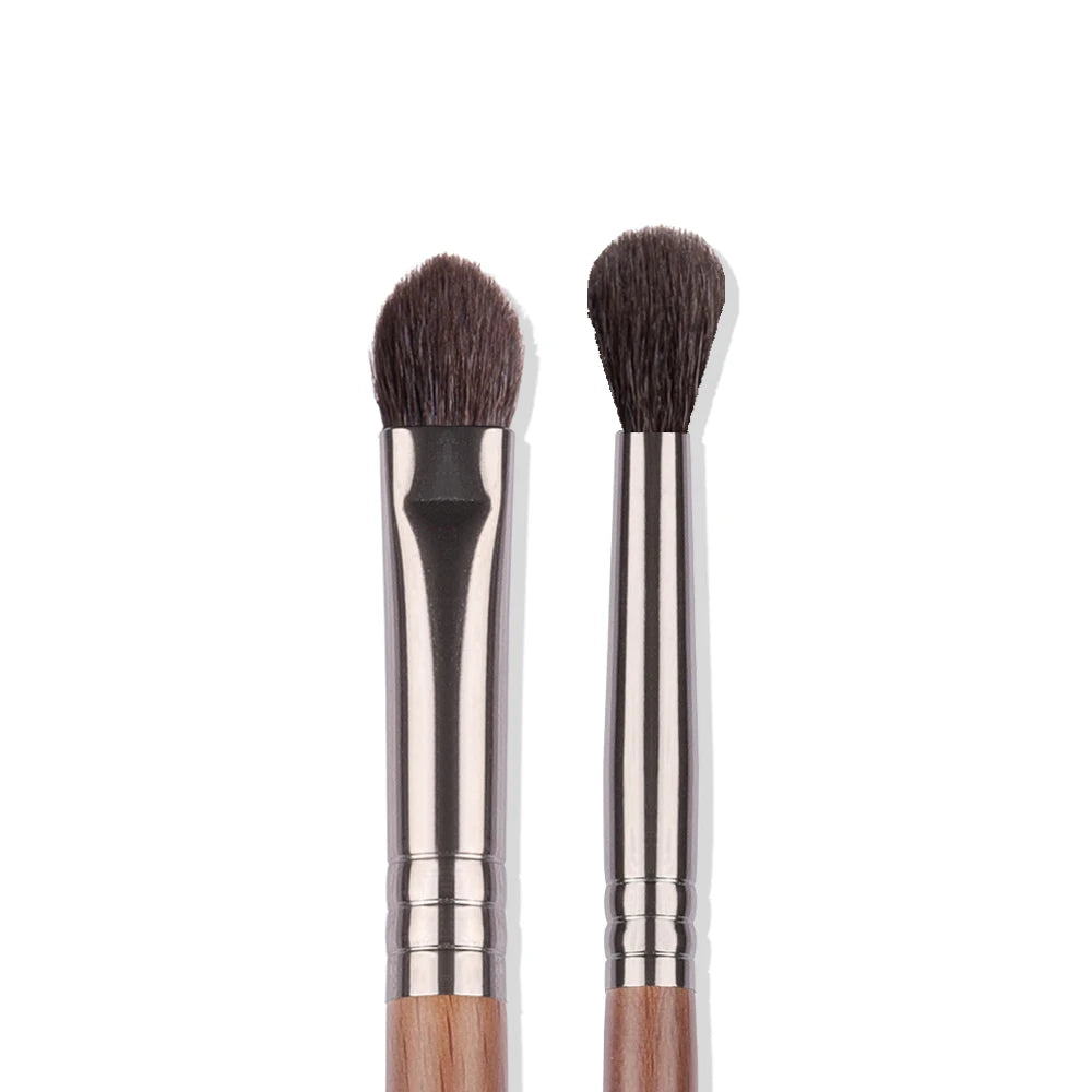 BETHY BEAUTY 2 Pcs Tapered Blending Brush Shadow Makeup Eye Make up Brush Set Cosmetic Crease Diffuse Brush