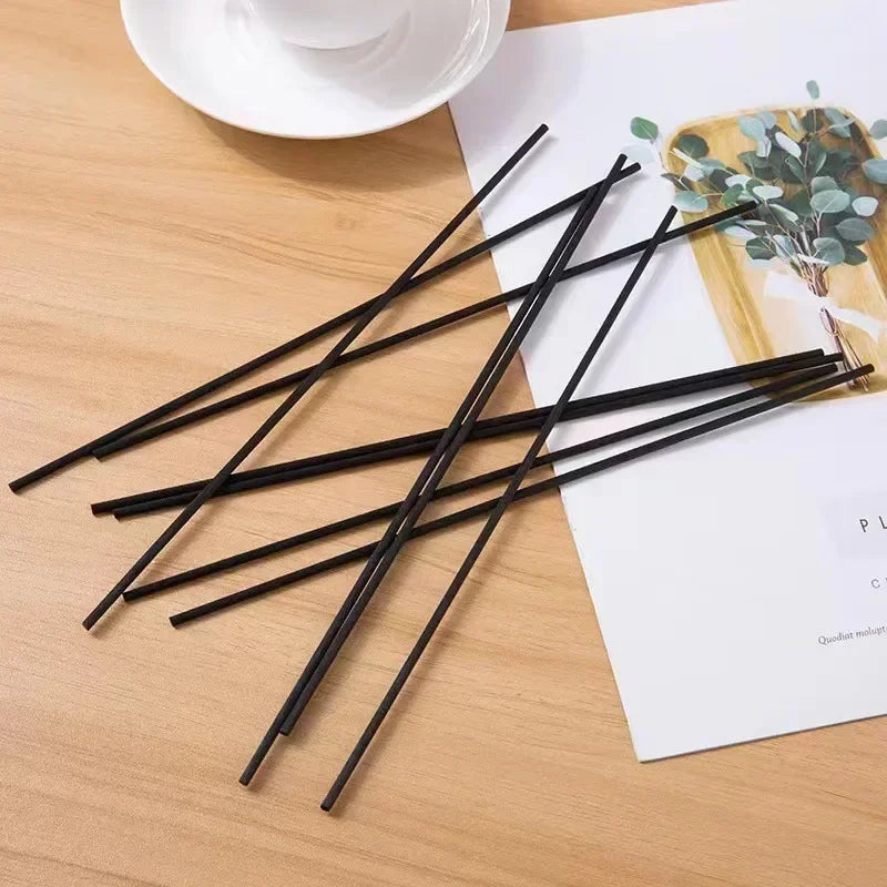 100/50Pcs Reed Diffuser Sticks 3mm Replacement Stick DIY Handmade Home Decor Thick Rattan Aromatherapy Diffuser Refill Sticks