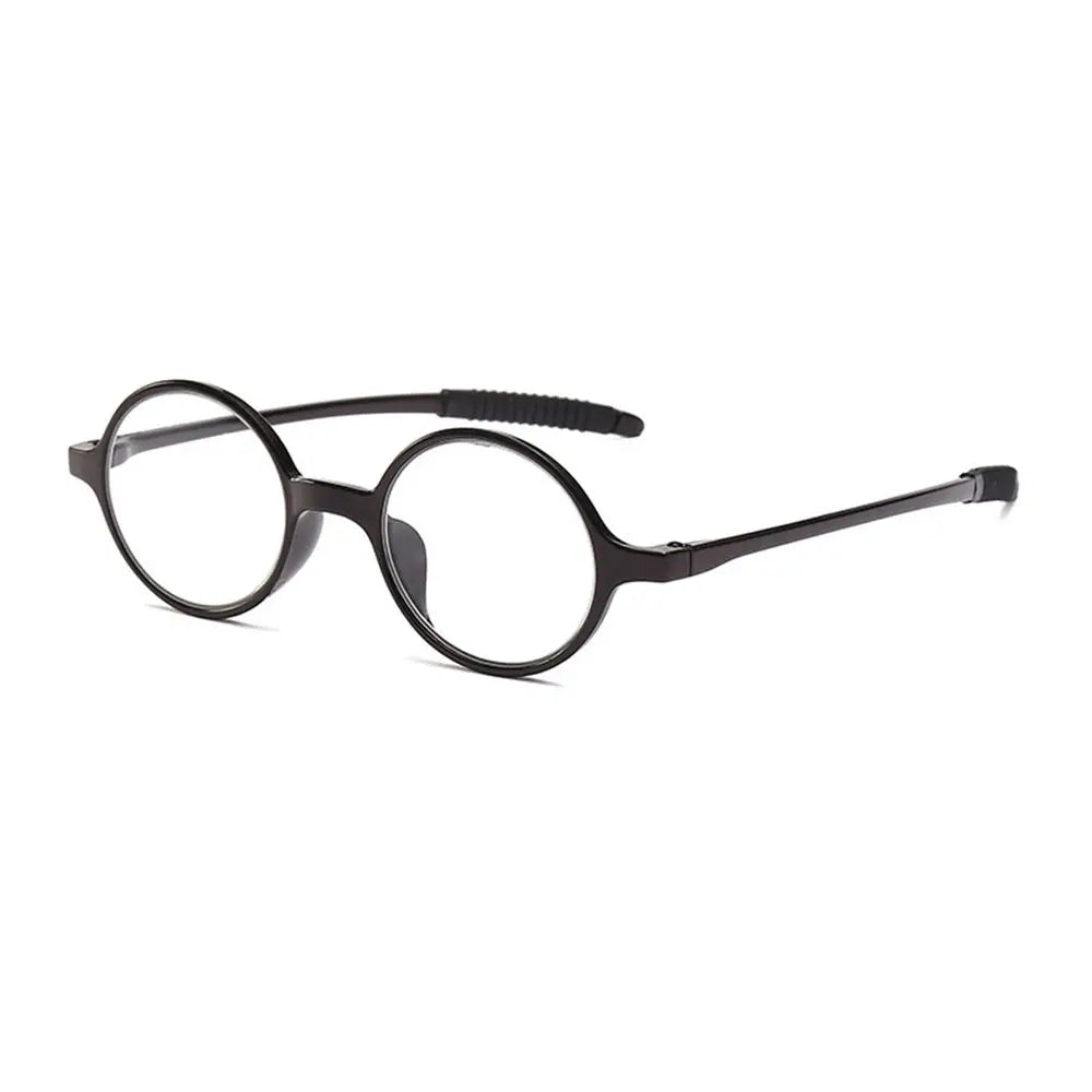 Retro Leopard Asymmetrical Round&Square Reading Glasses Women&Men Presbyopia Glasses Hyperopia Eyeglasses For Elder