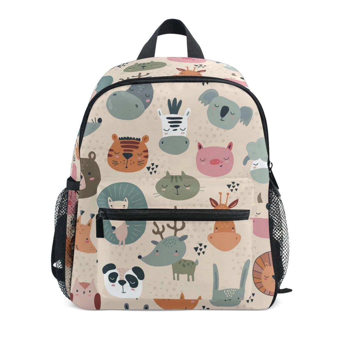 ALAZA new Cartoon Child Backpacks School Bags Baby Cut Toddler Kids Bag Neoprene Animal Backpack Kindergarten Bag Girl Boys 3-8Y