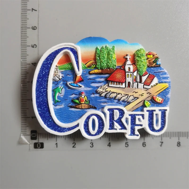 Italy Spain Espana Japan Korea Praha Hungary Corfu Kenya Cuba Brussels Fridge Magnet World Travel Souvenir Home Decor