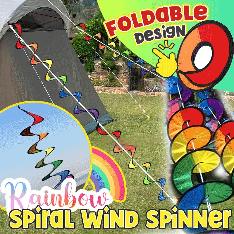 Camping Tent Foldable Spiral Wind Spinner
