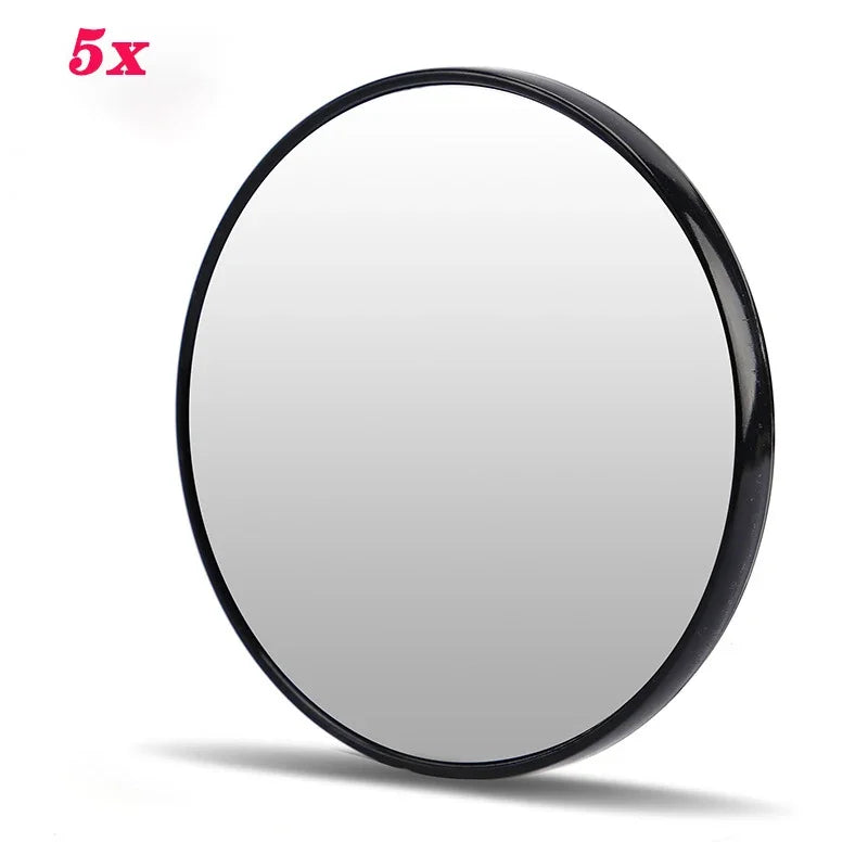 Makeup Mirror 10x Magnifying Mirror 14 Led Light Wall Suction Cosmetic Touch Screen Vanity Table Magnification Cosmetic Mirrors