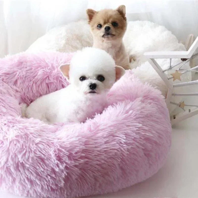 pet kennel cat kennel warm pet supplies dog bed pet bed pet mat Dog kennel removable and washable round plush