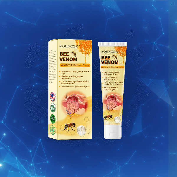 👨‍⚕️👨‍⚕️[✨Oficjalny sklep marki✨] Krem na pieprzyki i brodawki Zoencgz™ z jadem pszczelim (👨‍⚕AAD POLECA)
