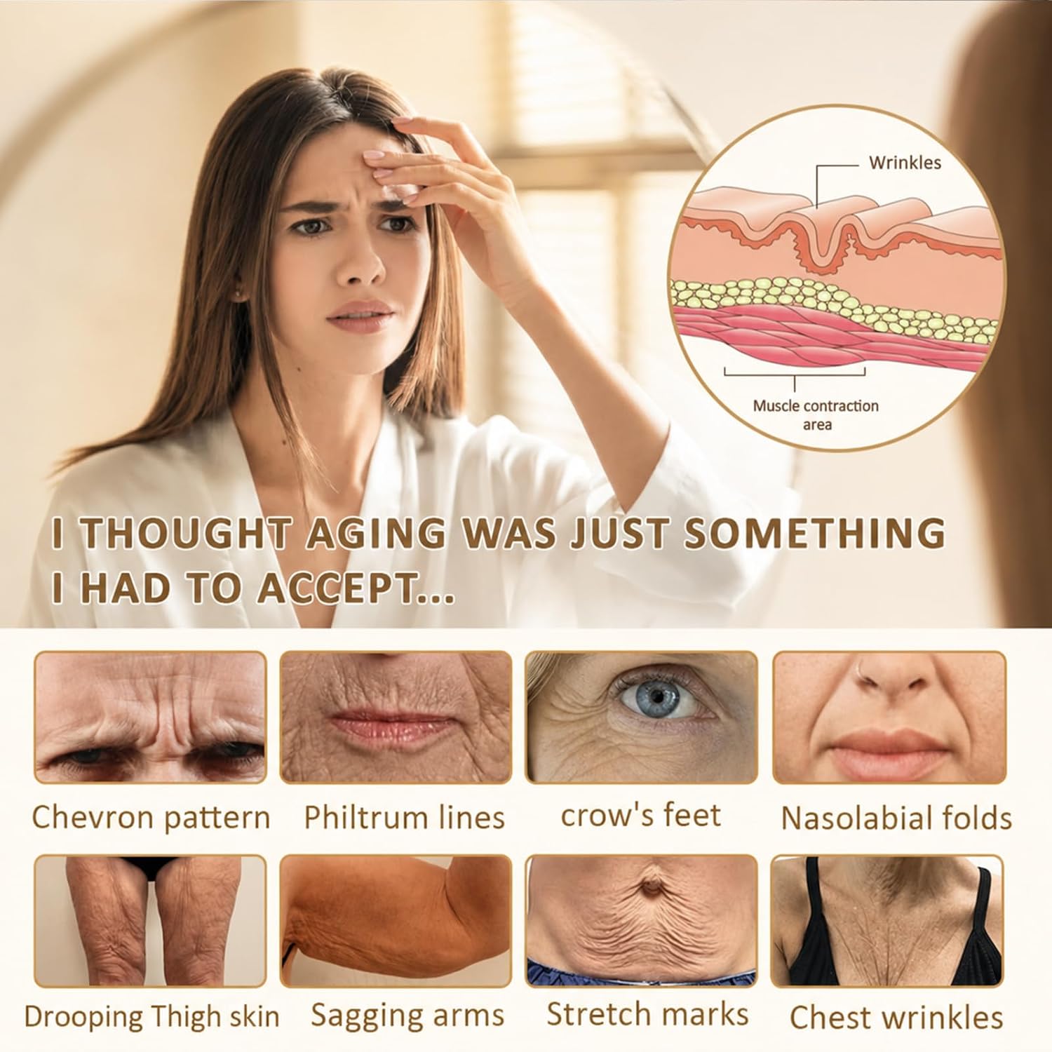 Collagen Fullerene Neck Cream, 2026 New Advanced Firming & Wrinkle-Reducing Cream with Collagen Peptides, Moisturizing & Pore Minimizer, Natural Anti-Wrinkle Serum for All Skin Types