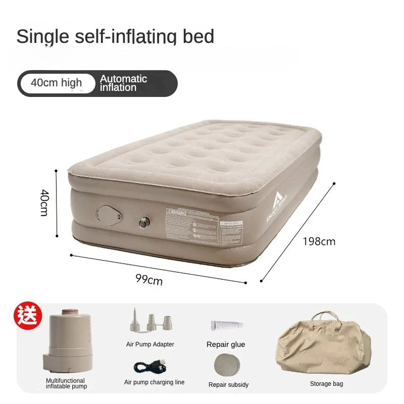 Self Inflating Mattress Camping Ultralight Single Inflatable for Sleeping Air Mat