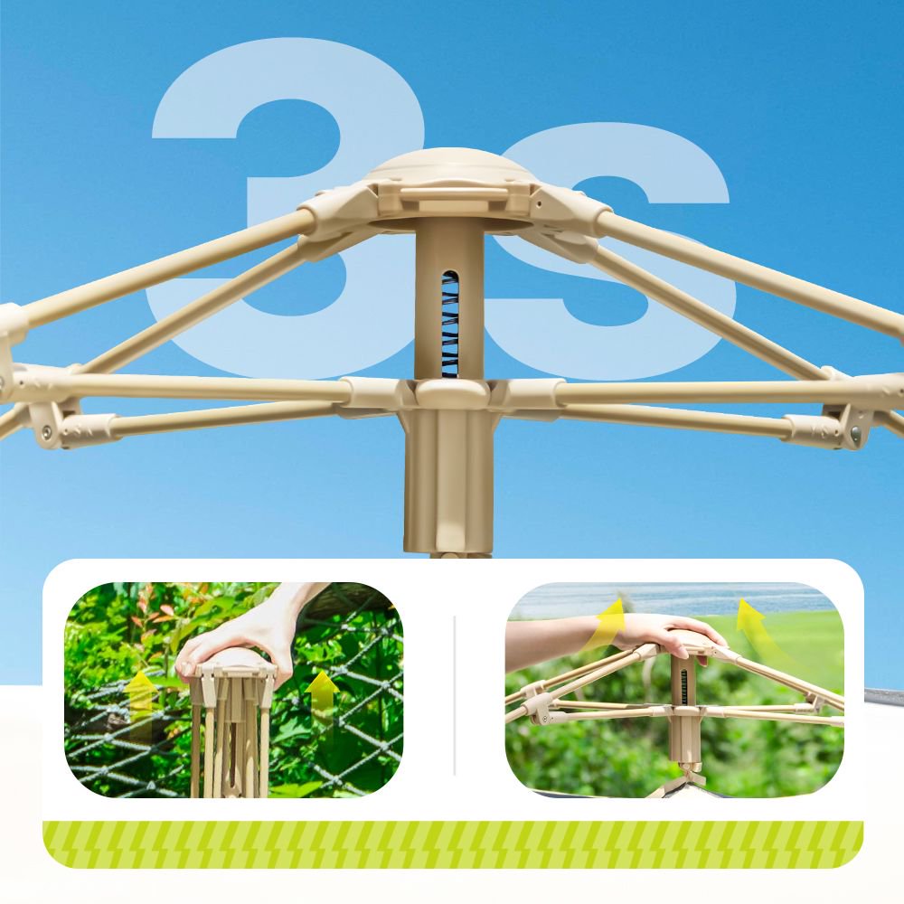 Qingchuan 4-Sided Outdoor Tent for Camping & Beach