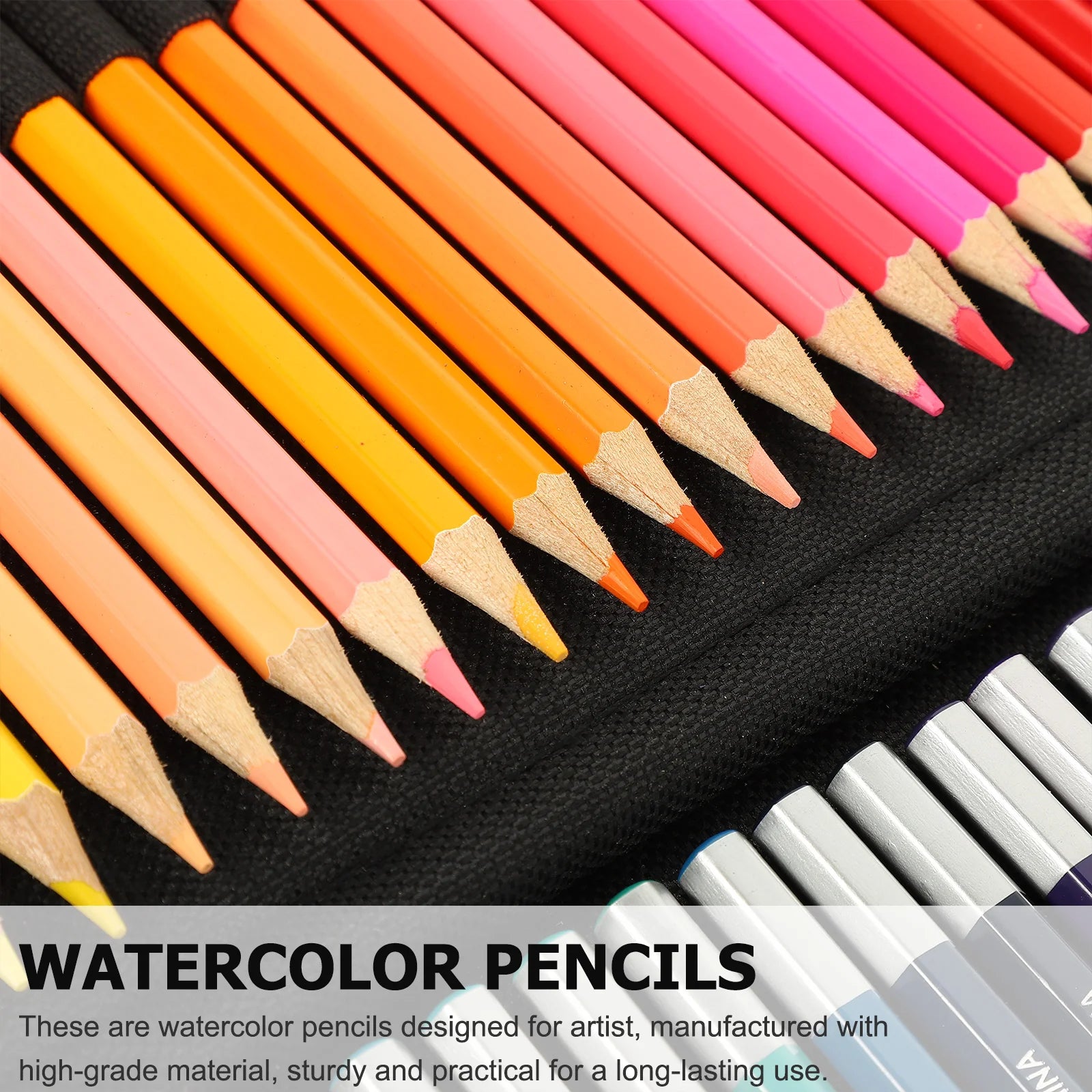 1 Set of Colored Pencils Artist Colored Pencils Sketching Drawing Pencils Portable Water Color Pencils