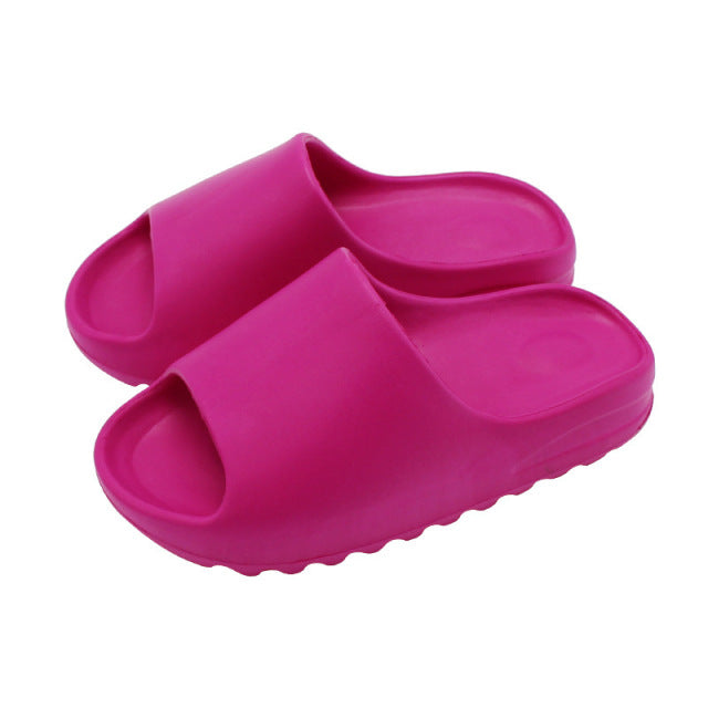 Topvivi soft slippers luxury man clapper 2021 summer fashion eva slippers Thick bottom slide beach sandal man house man slippers
