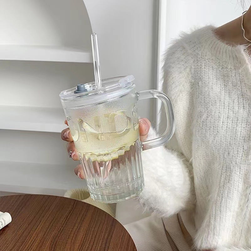 Glass Good-looking Large Capacity Fashion Water Cup