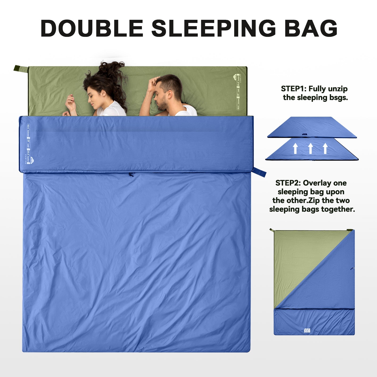 Tanstrider Cirro Ultra-Light Sleeping Bag Bule