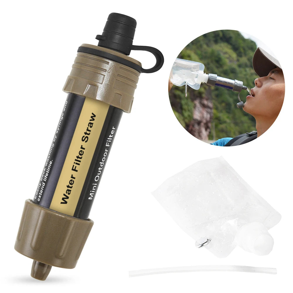 Outdoor Water Filter System 5000 Liters Water Filtration Straw