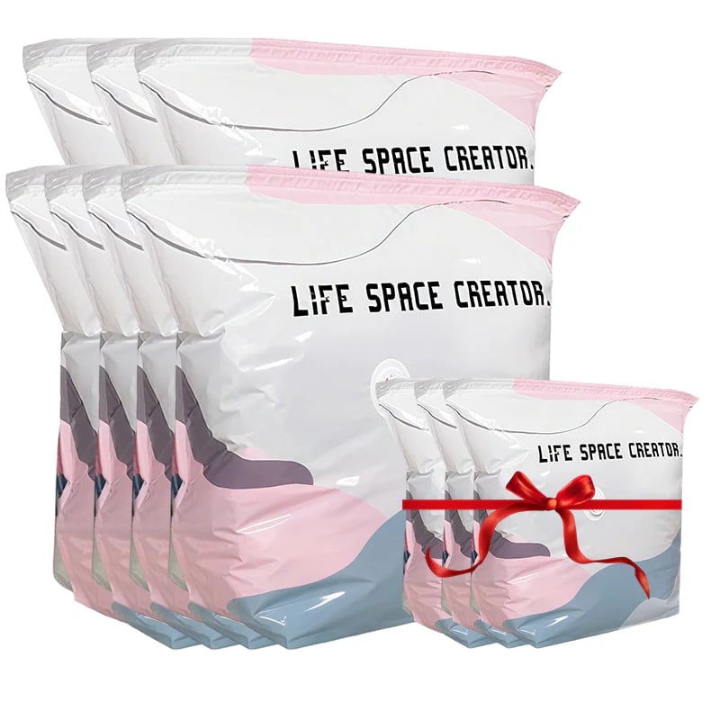 📦 Large-Capacity Vacuum Bags – No Pump Needed! 💕