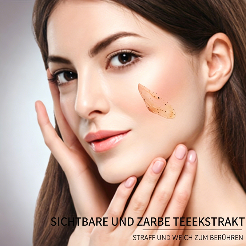 Luxuriöse Rosen-Tee-Gesichtsmaske, Feuchtigkeitspflege über Nacht, straffend und talgregulierend, verjüngende Hautpflege, straffende und sanfte Pflege für trockene Haut und feine Linien, pflegende Schönheitsmaske (10er-Pack)