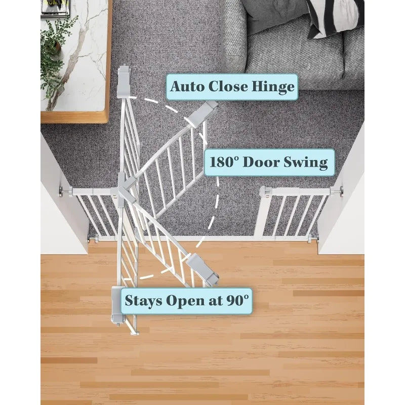 Dog Gate for Stairs & Doorways, 30