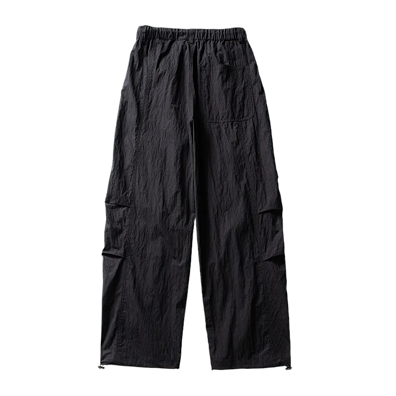 Crinkle hiking joggers