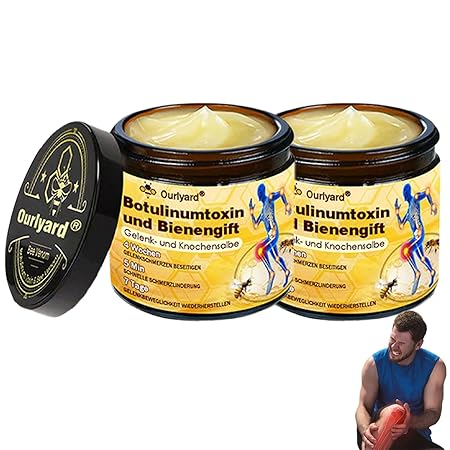 Bienengift-Schmerzlinderungs Knochenheilungs Creme, Professionelle Bienengift Gelenkcreme, Ourlyard Bienengift Gelenkgel, Natürlich Bienengiftsalbe Joint Gel, für Rücken,Nacken,Knie