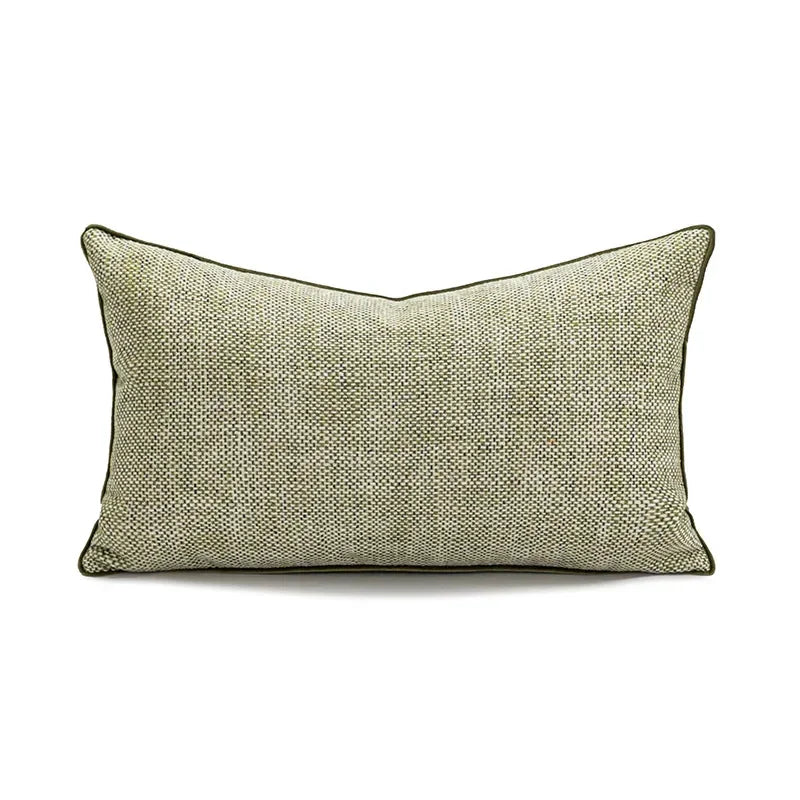 Nordic Green Light Luxury Pillow Cover Decorative Modern Minimalism Pillow Cases Home Living Room Sofa  Bedhead Cushion Covers