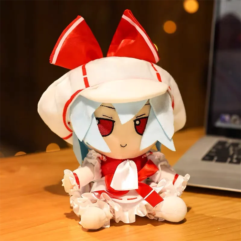 Yorigami Shion Fumo Plush Toy TouHou Project 20cm Sitting Soft Doll Kawaii Plushie Figurine Kids Fans Birthday Christmas Gifts